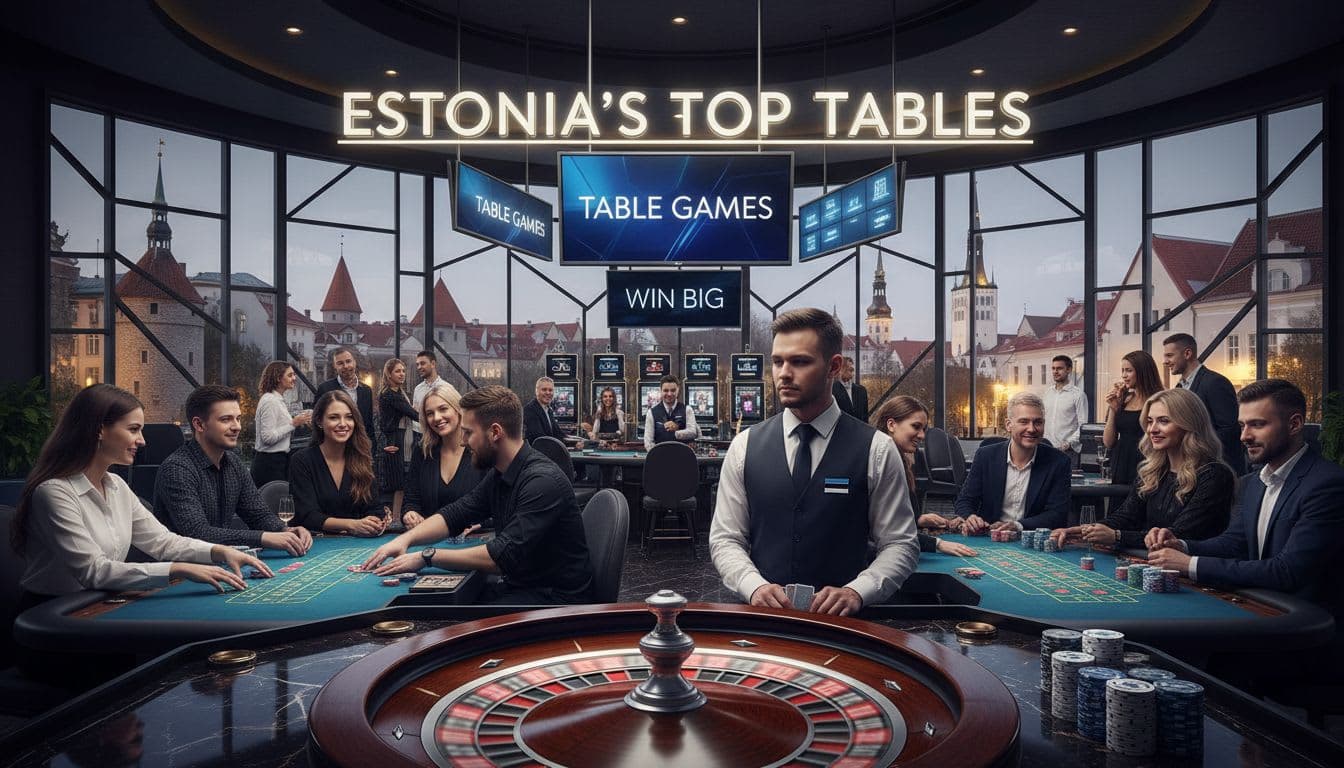 Top 10 Casino Table Games in Estonia image