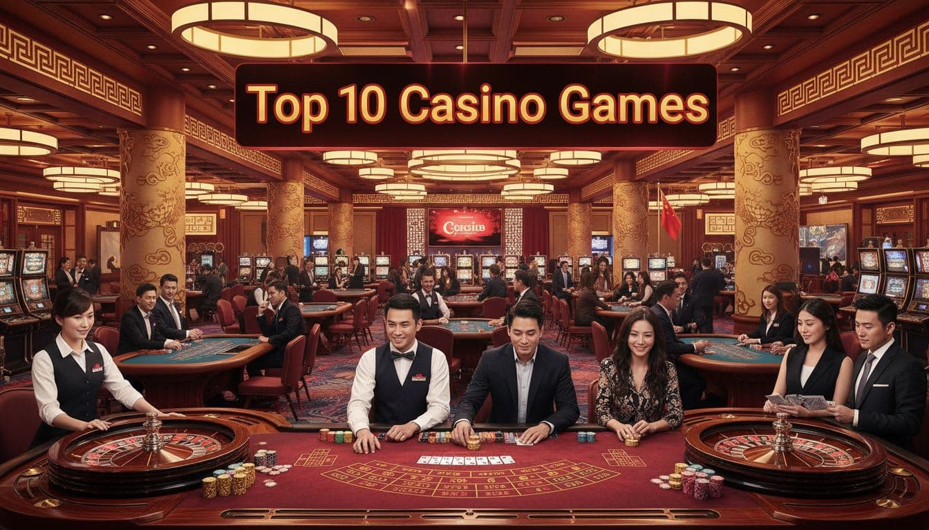 Top 10 Casino Table Games in China image