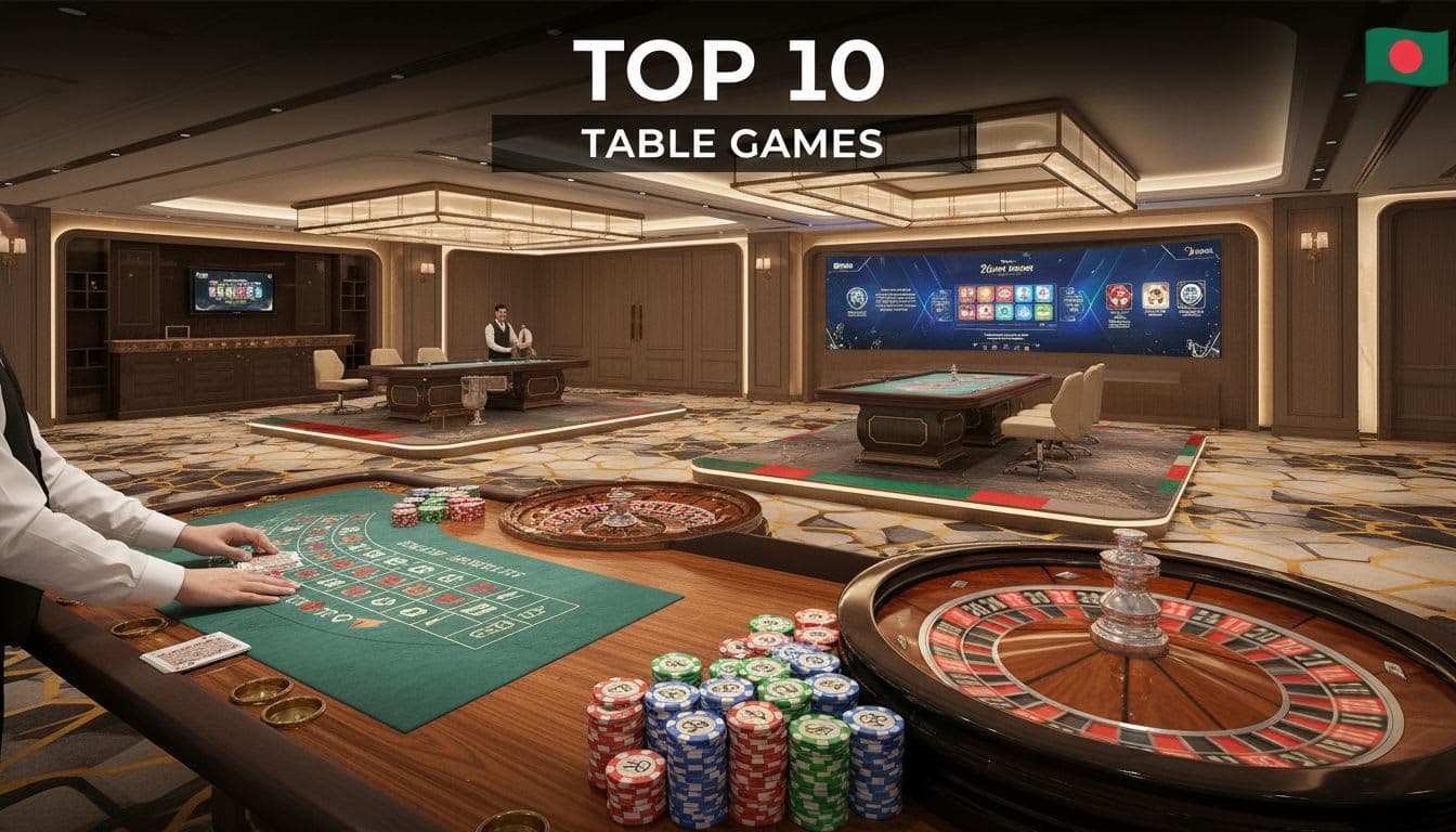 Top 10 Casino Table Games in Bangladesh image