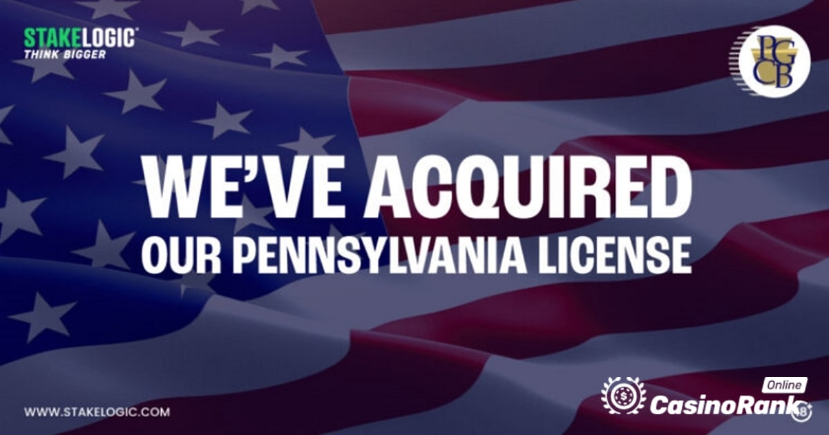 Stakelogic Continues US Expansion with Pennsylvania License