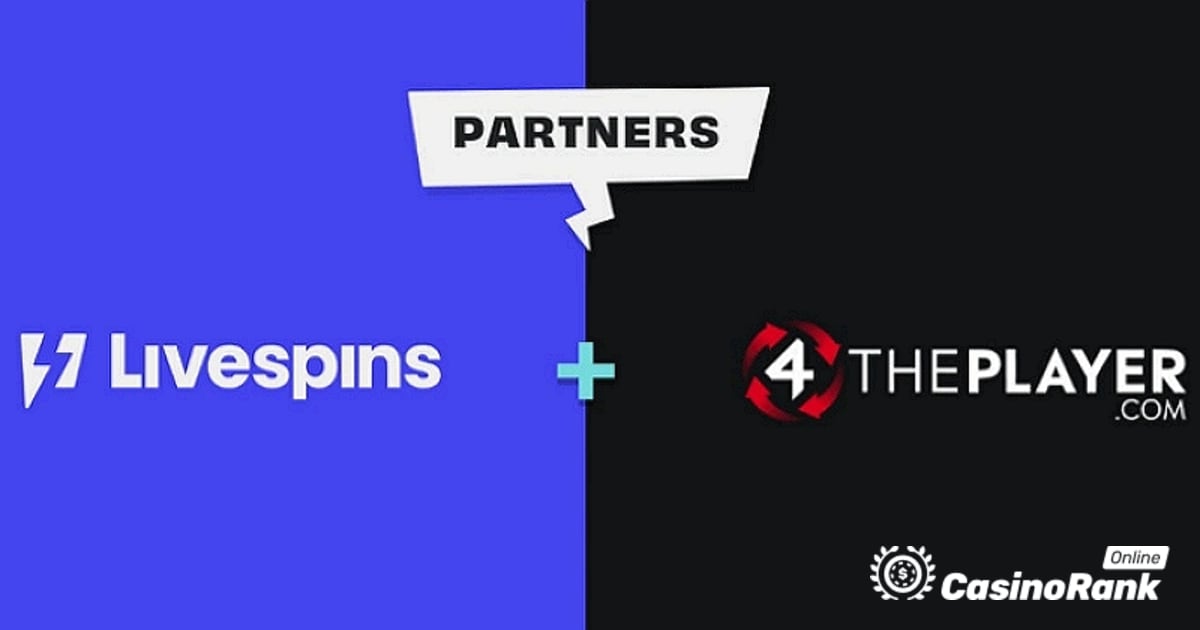 4ThePlayer to Begin Broadcasting Its Innovative Content on Livespins
